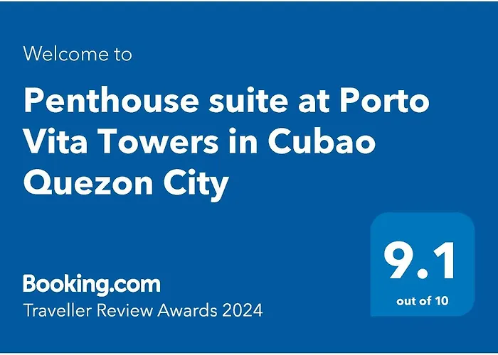 Penthouse Suite At Porto Vita Towers In Cubao Quezon City